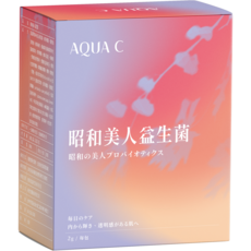AQUA C 昭和美人益生菌 蔓越莓風味 30入/盒, 1個, 30份