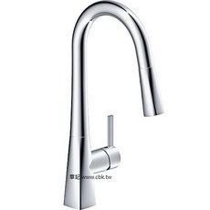 永昕 海廷頓(HUNTINGTON) 伸縮式廚房龍頭 K1902101-TWMP, 1個, 單龍頭(不含冷熱凡而)