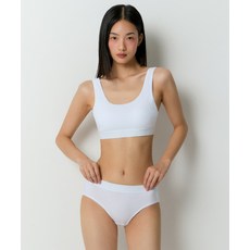 무신사 스탠다드 WOMAN 우먼즈 코튼 브라 탑 화이트 202362