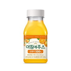 서울우유 아침에주스 오렌지, 12개, 210ml