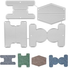 프라멘디노 4팩 기하학적 인덱스 탭 다이컷 스텐실 금속 북마크 커팅 카드 카본 스틸 엠보싱 템플릿 DIY 스크랩북킹 사진 장식 종이 공예품 제작 용품