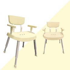 海夫健康生活館 日系居家 鋁合金洗澡椅 HEF61717, 1個