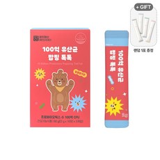 장인정신에브리데이 100억 유산균 팝핑톡톡, 30회분, 1개