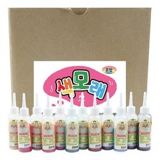유니아트 1200 색모래 12p, 혼합 색상, 1세트