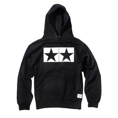 타미야 JUN WATANABE 타미야 마크 스웨트 파카 검정 L 사이즈 공식 굿즈 67531