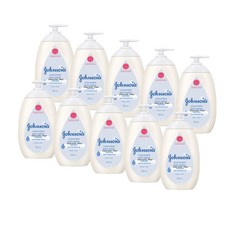 존슨앤존슨 존슨즈 베이비 로션 화이트, 500ml, 10개