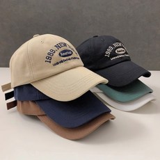 1989 남여공용 뉴욕 볼캡 모자/모자/볼캡/야구모자/봄모자/여성모자/남성모자/여름모자/썬캡/캡/등산모자