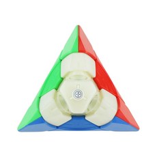 小小店舖 永駿 花瓣金字塔 異形 魔術方塊 彩色 速解 益智玩具, 詳見包裝