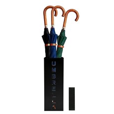 지브렐릭션 스퀘어 메탈 엄브렐러 캔 홀더 스탠딩 랙 스탠드 수납 버킷 실내 출입구 홈 오 및 호텔용 워킹 스틱 정리함 16 3인치 x 6 블랙