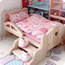 15cm 20cm 무독성 침대 식탁 3종 이층침대 모자 제품 20cm15cm, 20cm 솜인형 적용, 2. 아기침대+포니 레인보우 3종