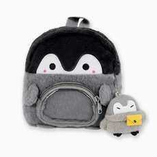 오드아이 펭귄 백팩 키링 증정 인형 동물 캐릭터 귀여운 가방