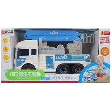 寶樂星 6873音效摩輪雲梯車 (附電池) 會說故事的雲梯車, 一台入
