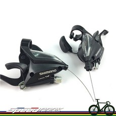 SHIMANO ST-EF500 V-BRAKE 煞變一體把手 3x8速 24段變速, 1個