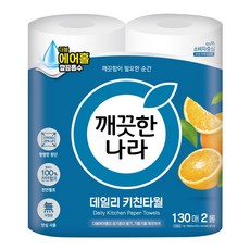 깨끗한나라 데일리 키친타월, 260매, 1개