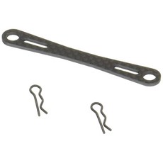 스퀘어 카본 바디 마운트 서포트 (피치 70mm) 타미야 범용 TGE-14B, 상세페이지 참조, 1개