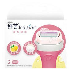 쉬크 여성 제모용 면도날 교체 헤드 2개입 레드, 1개