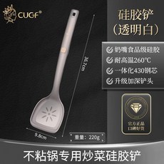good 食品級硅膠鍋鏟家用耐高溫鏟子不粘鍋專用鏟長柄炒菜勺廚具, 1個