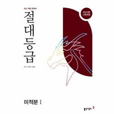 절대등급 미적분 1 내신 1등급 문제서 (2026년), 수학영역, 고등학생
