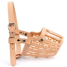 누로아 애견용 입마개 짖음방지입마개 강아지입마개, 3호