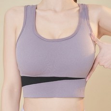 마이보조개 편안한 스포츠 브라 노와이어 브라탑