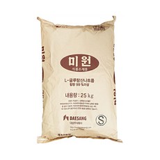 대상 미원 25kg / 2중박스포장 / 업소용미원, 대상 업소용 미원 25kg x1개, 1개