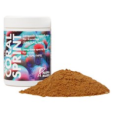【藍箱水族】德國FAUNA MARIN Coral Sprint珊瑚85%高蛋白粉，適用SPS/LPS/NPS珊瑚，提升色彩鮮豔度，促進健康成長, 1個, 250ml