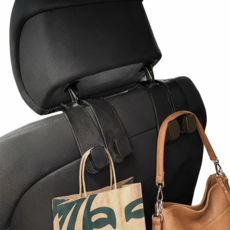 내집클로버 헤드레스트 다용도 후크, 블랙, 2개