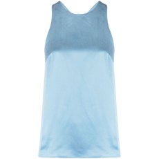 루루스튜디오 홀터넥 실크 탱크 탑