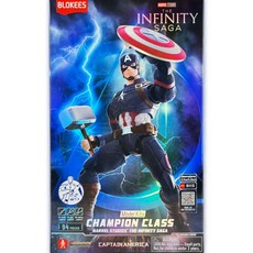 블로키 BLOKEES Buluke 마블 CC03 캡틴 아메리카 모델키트 Captain America 81115 94피스, 1개