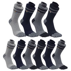 아놀드파마 10켤레 뒤틀림방지 남자링글 발가락양말 장목 BA007