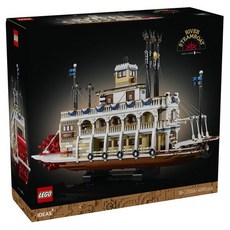 LEGO 創意系列 河流蒸汽船 21356, 1個, 混合顏色