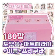 아이브 비공굿 랜덤박스 직캠 얼빡 포카, 도무송 A