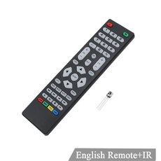 범용 리모컨 IR 수신기 LCD 드라이버 컨트롤러 보드 사용 V59 V56 3463A DVB-T2 V29 3663LUA 드라이버 보드, [01] Remote Control