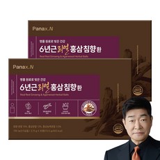 [휴온스N 공식] 파낙스엔 6년근 리얼 홍삼침향환 30환, 2개, 30정