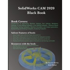 SolidWorks CAM 2020 Black Book Paperback, Cadcamcae Works, English, 9781988722825