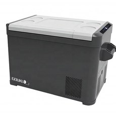 DC12V24V 4050L 자동 냉장고 자동차 휴대용 55W 전원 어댑터 R134a 냉동고, 40L