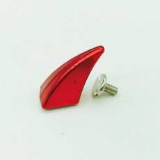 6Pcs 컬러 나사 리벳 모자 DIY 공예 멋진 펑크 의류 리벳 의류 가방 신발 가죽 DIY 공예, [00] gun black, [00] small    18mm