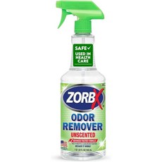 조르브스 무향 냄새 제거 스프레이 32온스 강한 냄새에 완벽한 해결책 고급 신뢰받는 포뮬러 및 빠른 작용 제거제 강아지 고양이 강아지용, 32 플로우 온스 (1개 팩)