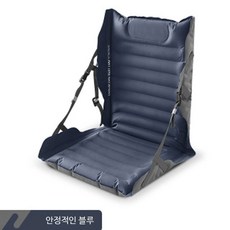 접이식 에어매트 의자 휴대용 캠핑 차박 다용도 공원 해변, C. 스테이블 블루 60cmx8cmx8cm