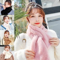 목도리 부드러운 머플러 극세사 ehd534On