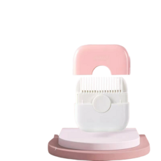 削髮梳 二合一, 1個, 粉色