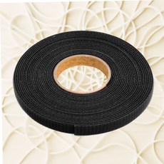 찍찍이 Coms 케이블타이 전선정리 테이프 블랙 폭 길이 2cm 10M 79000EA 1EA, 본상품