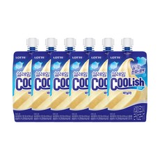 설레임 쿨리쉬 바닐라, 6개, 160ml