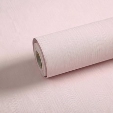 Fowod 자체 접착하여 시공하기 쉽다 거실/침실/싱글하우스 장식용테이프벽지, 핑크