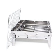 캠핑 캠핑용 화로대 스테인레스 대형 접이식 바베큐그릴, 본상품