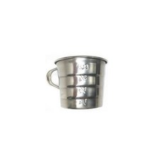 #304白鐵量杯(500 1000cc)【1P31-3】不鏽鋼量杯 烘焙量具 精準測量 耐用易清洗, 1個, 1cup (236cc)