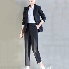 여자 면접 정장 자켓 코트 루즈핏 캐주얼 기본 직업복 자켓 코트 루즈코트 캐주얼코트