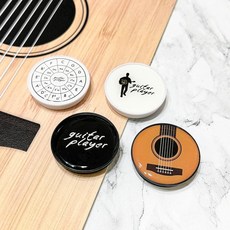 吉他手機氣囊支架 民謠吉他 五度圈 手機支架, 1個, Guitar Player 英文字