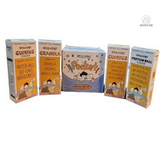 [와이쏘시리얼] 포켓 미니 4종세트 곡물시리얼 오트밀 프로틴시리얼