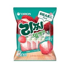 해솔 오리온 리찌알맹이 6봉입/36gx6개입 오리온젤리, 36g, 1개